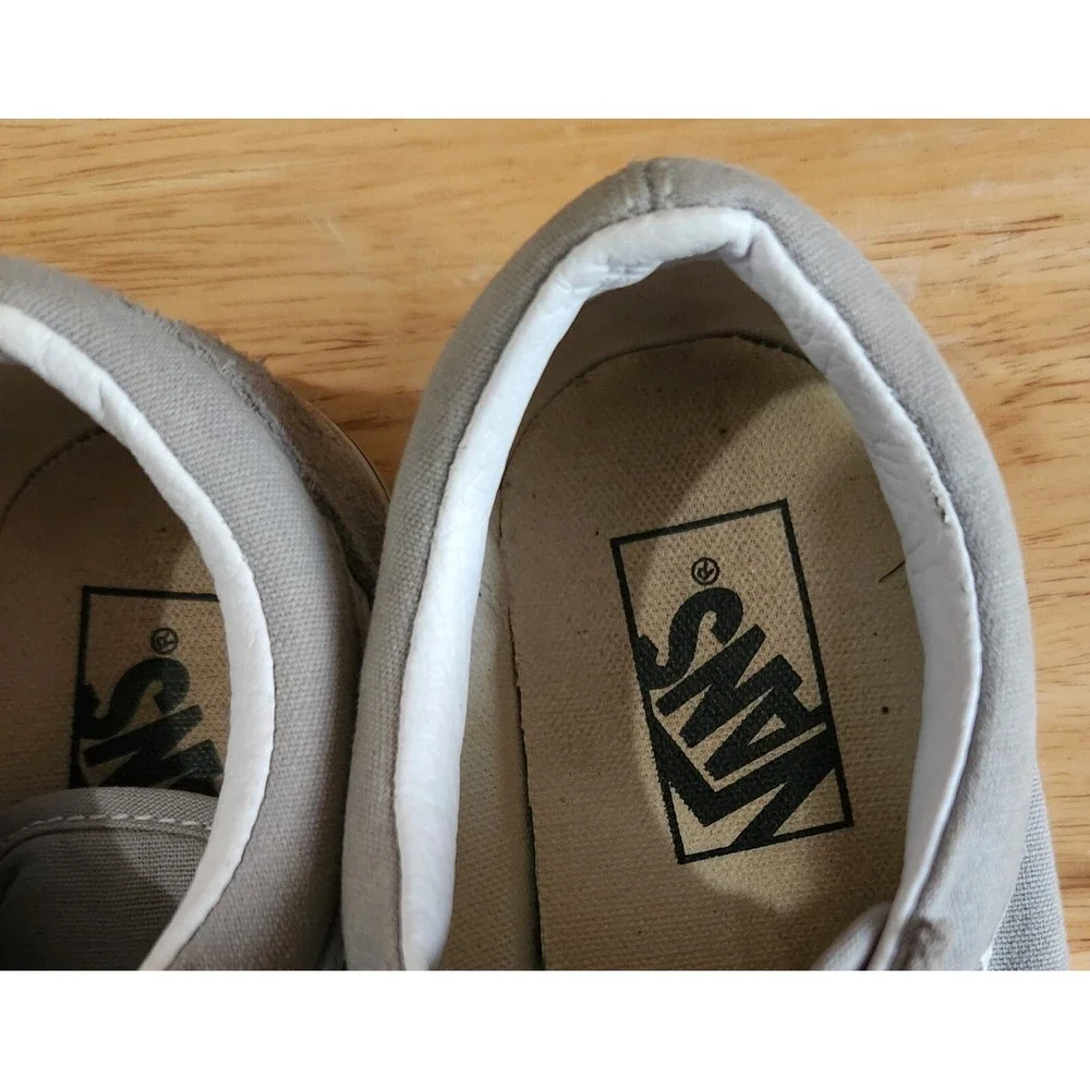 Vans Unisex Off The Wall Gray Casual‎ Shoes Sneakers Size 6 Women 4.5 Men 4.5 Y